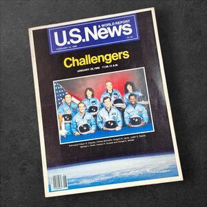 U.S. News & World Report Challenger Disaster Magazine Feb 10, 1986 Original